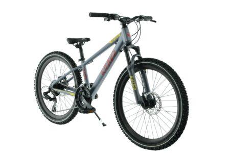 Kinder Mountainbike 24 Kands Master 2025 Rahmen 12 GRAPHIT-GELB MATT 2025